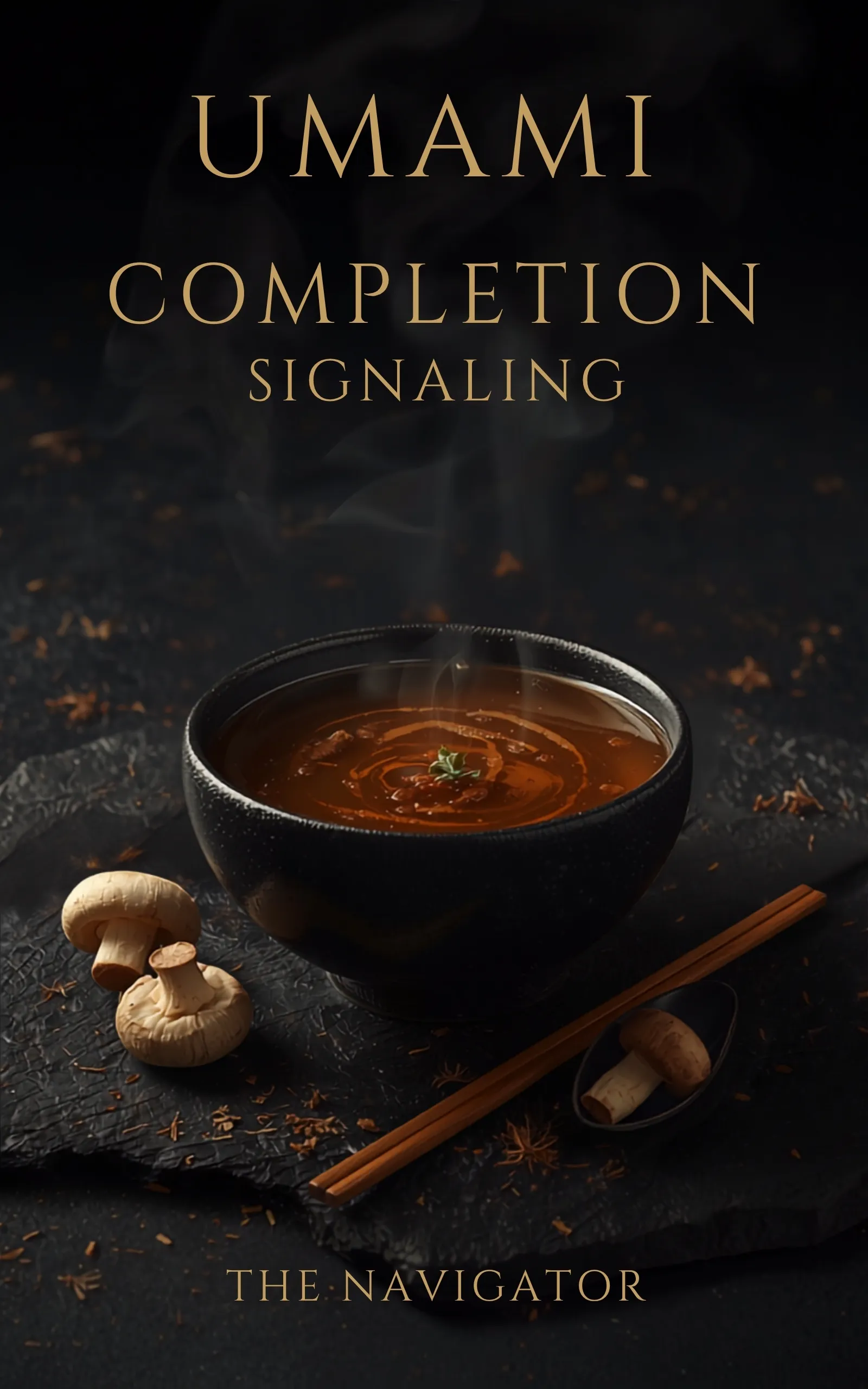 Umami Completion Signaling™: The Molecular Vocabulary of Satiety and Vagal Closure — Kindle book cover by The Navigator