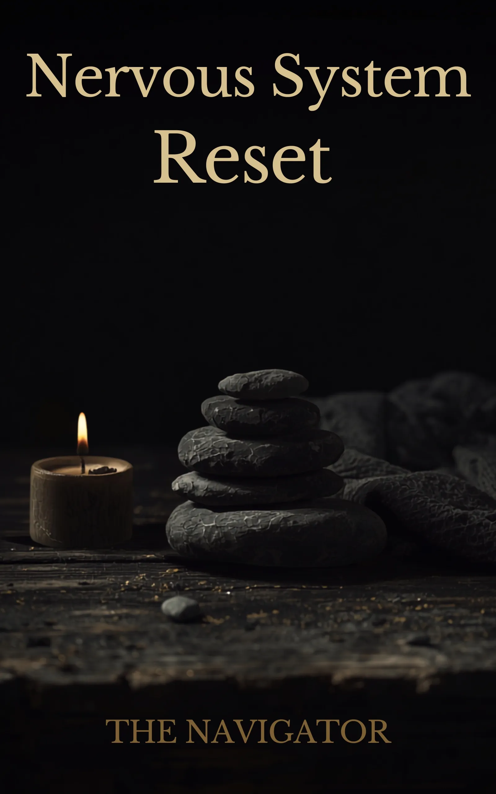 Nervous System Reset: A 21-Day Multi-Channel Protocol for Vagal Tone, HRV, and Autonomic Recovery — Kindle book cover by The Navigator