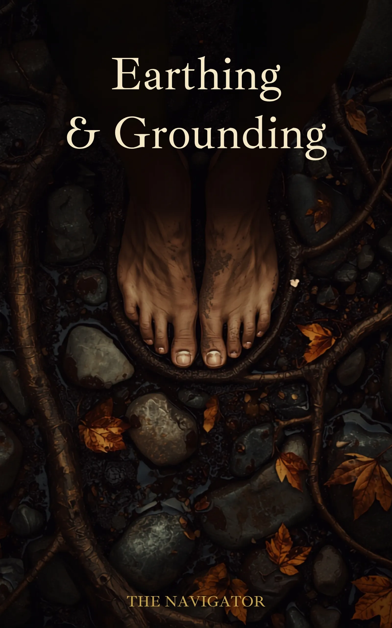 Earthing & Grounding: Mechanoreceptor and Bioelectric Pathway Architecture — Kindle book cover by The Navigator